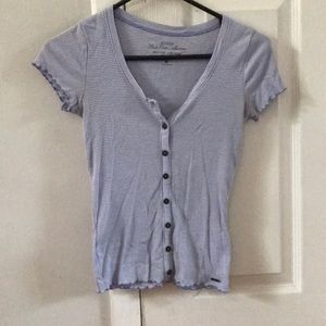 Striped Button Shirt